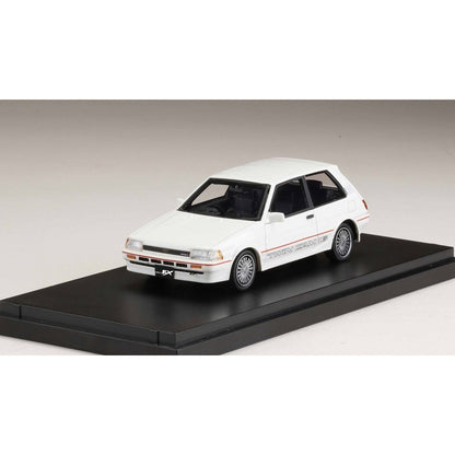 [Back-order] MARK43 PM43108W 1:43 Toyota Corolla FX-GT AE82 Genuine optional wheels White