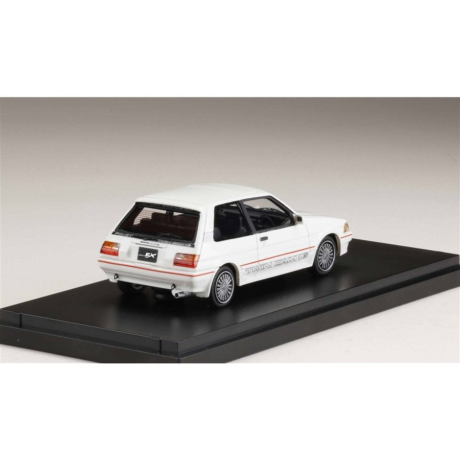 [Back-order] MARK43 PM43108W 1:43 Toyota Corolla FX-GT AE82 Genuine optional wheels White