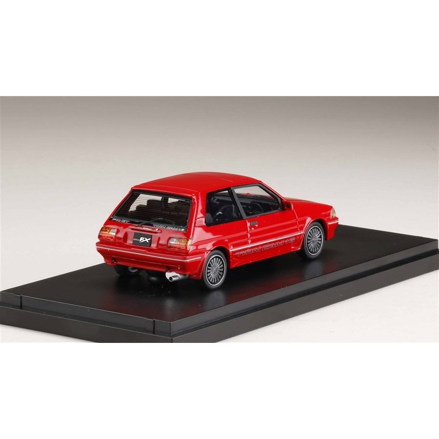 [ Back-order ] MARK43 PM43108R 1:43 Toyota Corolla FX-GT AE82 Genuine Option Wheel Red Resin model car