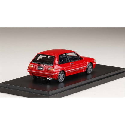 [ Back-order ] MARK43 PM43108R 1:43 Toyota Corolla FX-GT AE82 Genuine Option Wheel Red Resin model car