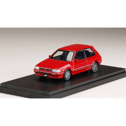 [ Back-order ] MARK43 PM43108R 1:43 Toyota Corolla FX-GT AE82 Genuine Option Wheel Red Resin model car