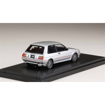 [Back-order] MARK43 PM43108S 1:43 Toyota Corolla FX-GT AE82 Genuine optional wheels Silver Metallic