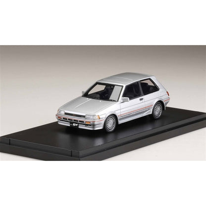 [ Back-order ] MARK43 PM43108S 1:43 Toyota Corolla FX-GT AE82 Genuine Option Wheel Silver Metallic Resin model car