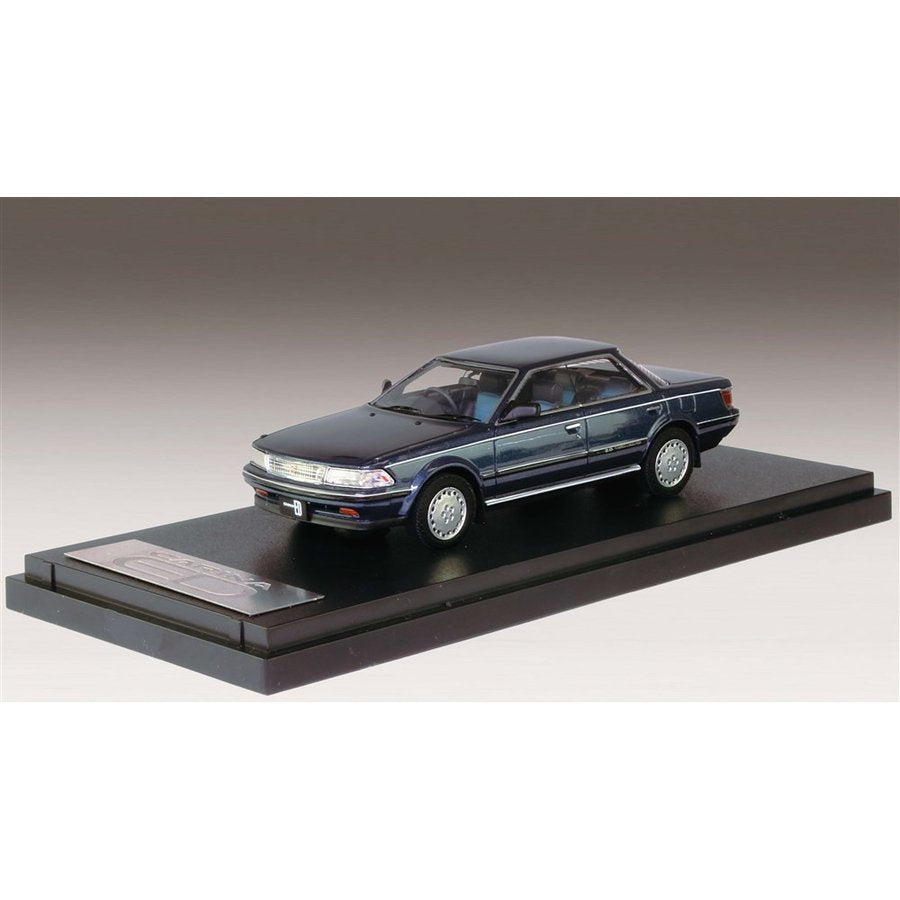 [Back-order] MARK43 PM43110BL 1:43 Toyota CARINA ED G-Limited 1987 Blackish Blue Mica Metallic