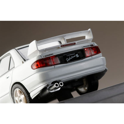 [ Back-order ] MARK43 PM43127W 1:43 Mistubishi LANCER GSR Evolution III (CE9A) SCORTIA WHITE