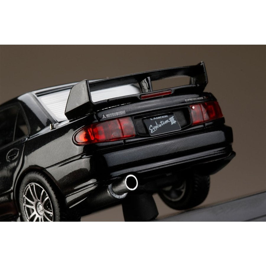 [Back-order] MARK43 PM43127CBK 1:43 Mistubishi LANCER GSR Evolution III CE9A Customized Version PYRENEES BLACK