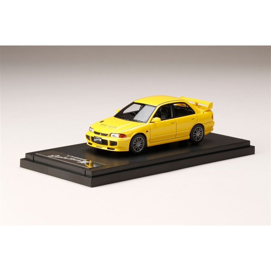 [ Back-order ] MARK43 PM43127CY 1:43 Mistubishi LANCER GSR Evolution III (CE9A) Customized Version DANDELION YELLOW