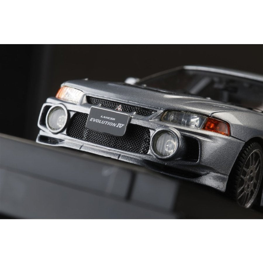 [ Back-order ] MARK43 PM43130S 1:43 Mitsubishi LANCER GSR Evolution IV (CN9A) STEEL SILVER