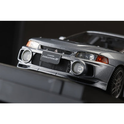 [ Back-order ] MARK43 PM43130S 1:43 Mitsubishi LANCER GSR Evolution IV (CN9A) STEEL SILVER