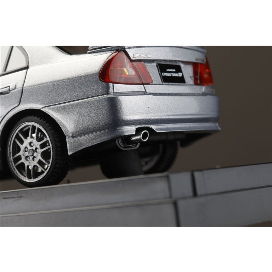 [ Back-order ] MARK43 PM43130S 1:43 Mitsubishi LANCER GSR Evolution IV (CN9A) STEEL SILVER