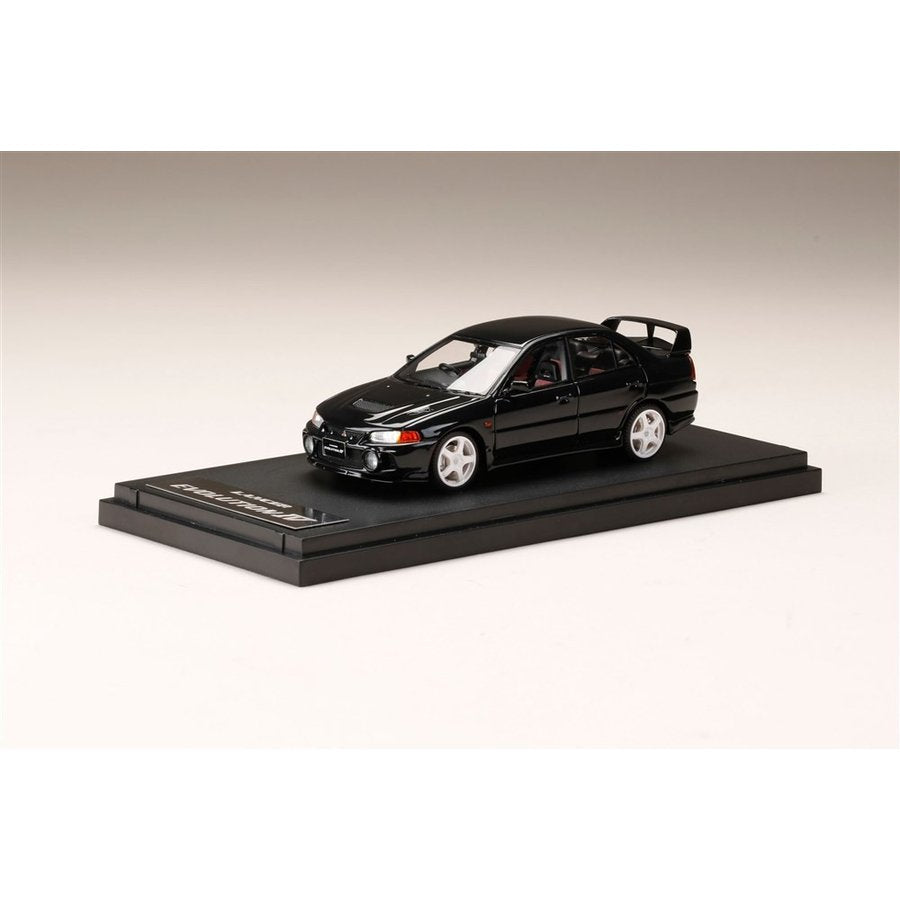 [ Back-order ] MARK43 PM43130CBK 1:43 Mitsubishi LANCER GSR Evolution IV (CN9A) Customized Version PYRENEES BLACK