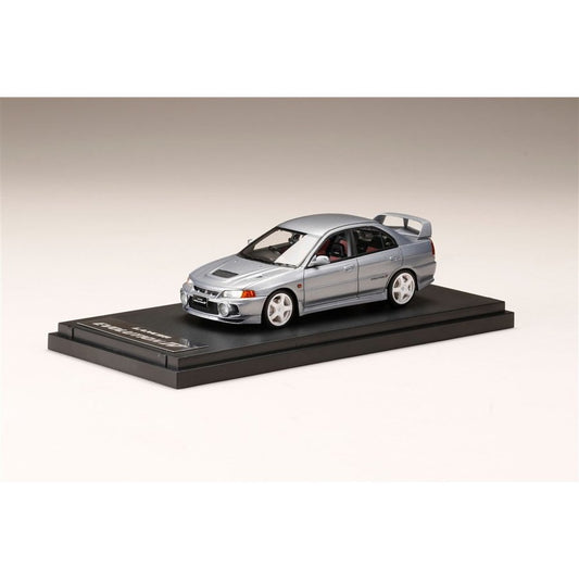 [ Back-order ] MARK43 PM43130CS 1:43 Mitsubishi LANCER GSR Evolution IV (CN9A) Customized Version STEEL SILVER