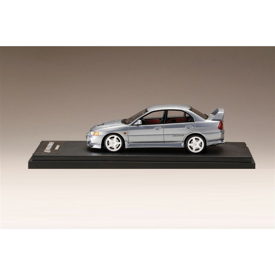 [ Back-order ] MARK43 PM43130CS 1:43 Mitsubishi LANCER GSR Evolution IV (CN9A) Customized Version STEEL SILVER