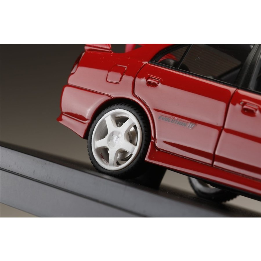 [ Back-order ] MARK43 PM43130CR 1:43 Mitsubishi LANCER GSR Evolution IV (CN9A) Customized Version PALMER RED