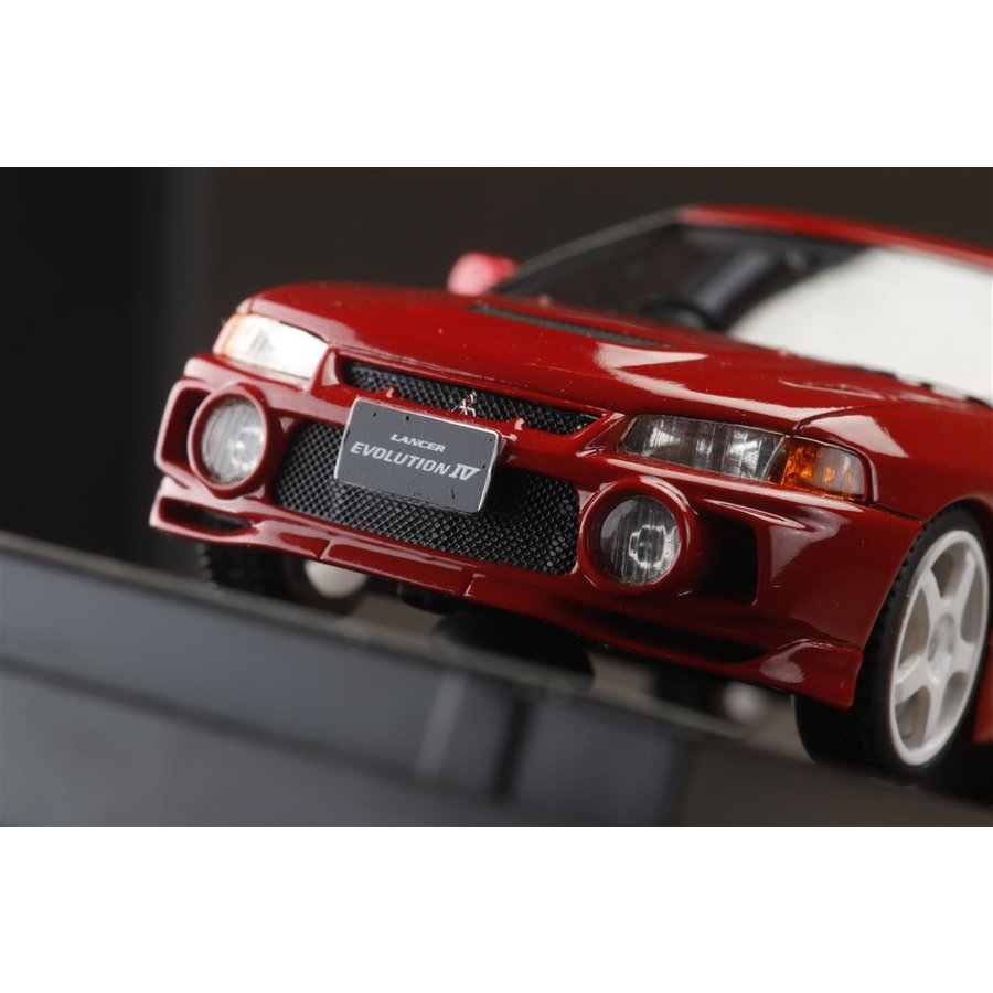 [ Back-order ] MARK43 PM43130CR 1:43 Mitsubishi LANCER GSR Evolution IV (CN9A) Customized Version PALMER RED