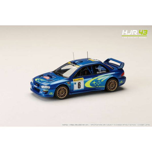 [ Back-order ] Hobby Japan HJR431004B 1:43 SUBARU IMPREZA MONTE CARLO 1999 #6 model car