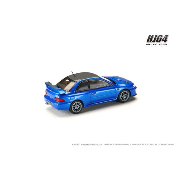 [ Back-order ] Hobby Japan HJ643041C 1:64 Prodrive P25 Production Model 2023 Carbon Parts Blue Diecast model car