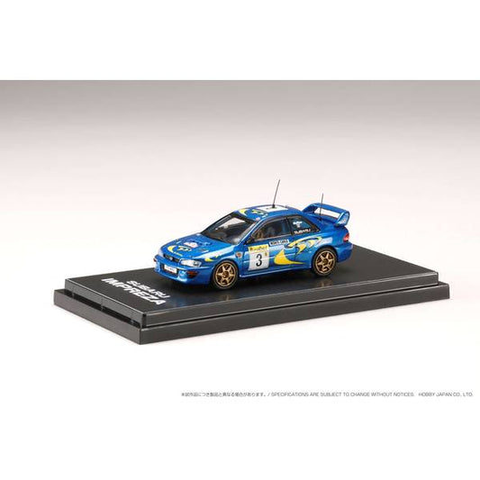 [ Back-order ] Hobby Japan HJR642041A 1:64 SUBARU IMPREZA WRC 1997 #3 MONTE CARLO Diecast model car