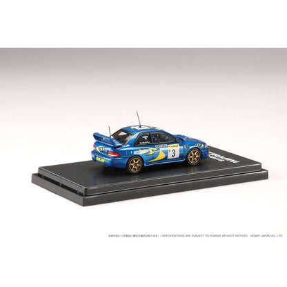 [ Back-order ] Hobby Japan HJR642041A 1:64 SUBARU IMPREZA WRC 1997 #3 MONTE CARLO Diecast model car