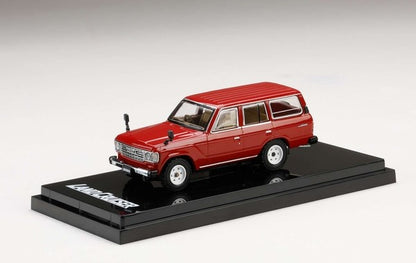 [ Back-order ] Hobby Japan HJ643039AR 1:64 Toyota LANDCRUISER 60 GX 1981 FREE BORN RED (309) Diecast model car