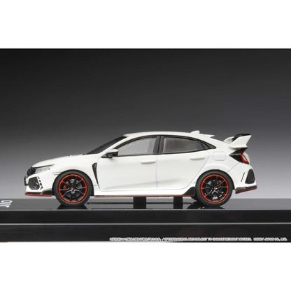 [ Back-order ] Hobby Japan HJ641055AW 1:64 Honda CIVIC Type R FK8 2017 with Engine Display Model CHAMPIONSHIP WHITE Diecast model car