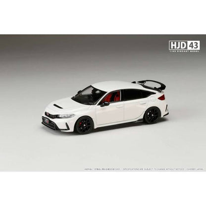 [ Back-order ] Hobby Japan HJD431001W 1:43 Honda CIVIC TYPE R FL5 CHAMPIONSHIP WHITE Diecast model car
