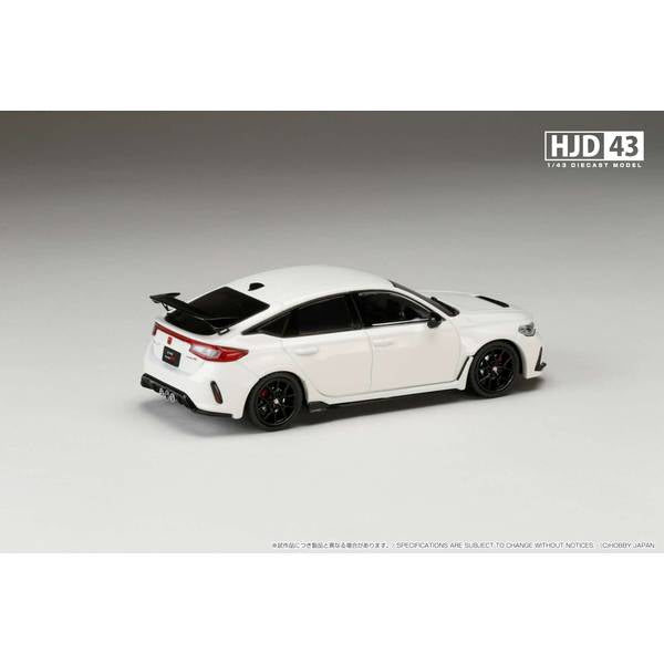 [ Back-order ] Hobby Japan HJD431001W 1:43 Honda CIVIC TYPE R FL5 CHAMPIONSHIP WHITE Diecast model car