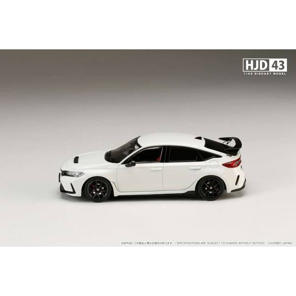 [ Back-order ] Hobby Japan HJD431001W 1:43 Honda CIVIC TYPE R FL5 CHAMPIONSHIP WHITE Diecast model car