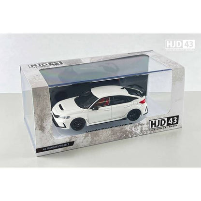 [ Back-order ] Hobby Japan HJD431001W 1:43 Honda CIVIC TYPE R FL5 CHAMPIONSHIP WHITE Diecast model car