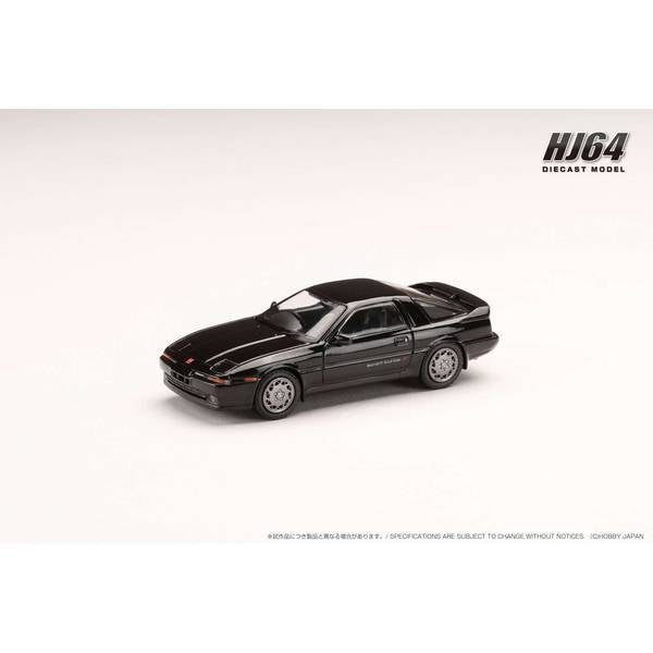 [ Back-order ] Hobby Japan HJ642026ABM 1:64 Toyota SUPRA A70 30GT TURBO A Black Pearl Diecast model car