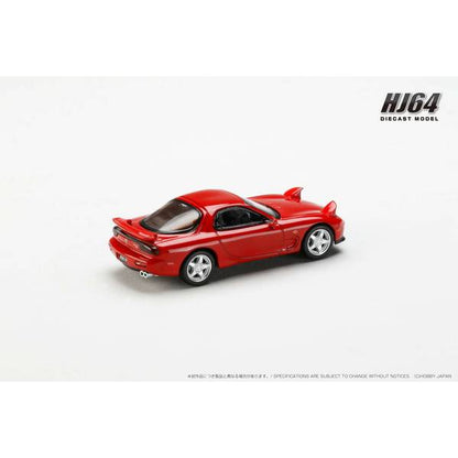 [ Back-order ] Hobby Japan HJ644007AR 1:64 Efini RX-7 FD3S TYPE RS VINTAGE RED Diecast model car