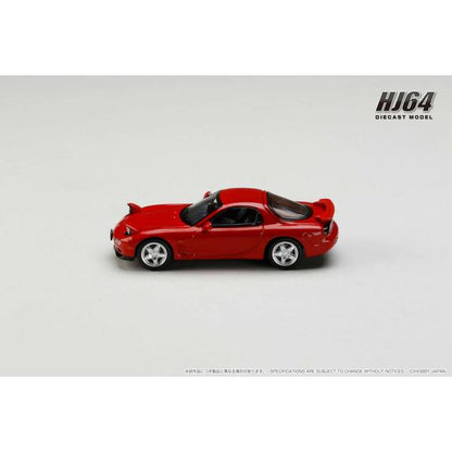[ Back-order ] Hobby Japan HJ644007AR 1:64 Efini RX-7 FD3S TYPE RS VINTAGE RED Diecast model car