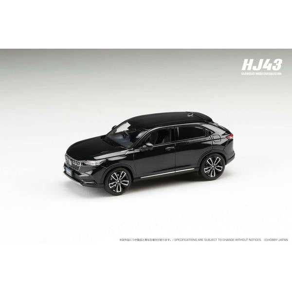 [ Back-order ] Hobby Japan HJ433002BK 1:43 Honda VEZEL with factory options Crystal Black Pearl Diecast model car