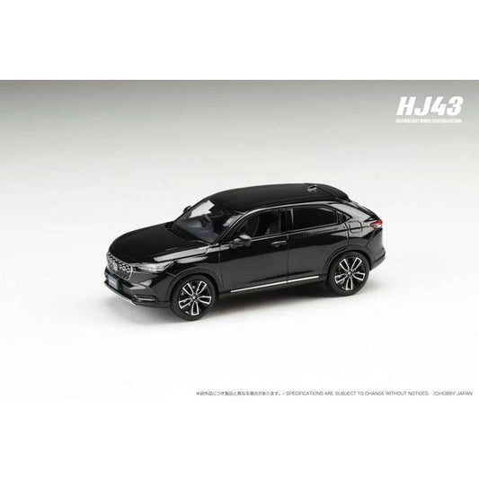 [ Back-order ] Hobby Japan HJ433002BK 1:43 Honda VEZEL with factory options Crystal Black Pearl Diecast model car