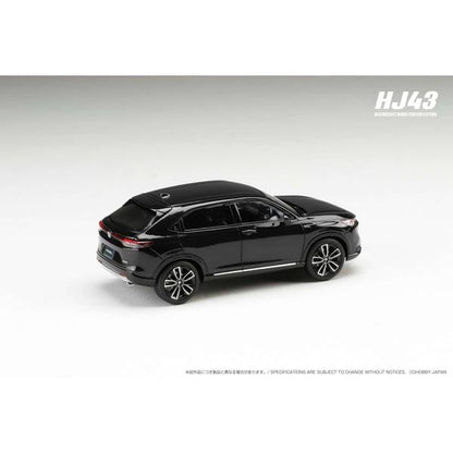 [ Back-order ] Hobby Japan HJ433002BK 1:43 Honda VEZEL with factory options Crystal Black Pearl Diecast model car