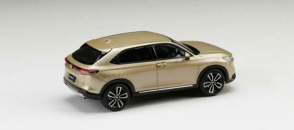 [ Back-order ] Hobby Japan HJ433002K 1:43 Honda VEZEL genuine option equipped car Sand Khaki Pearl Diecast model car