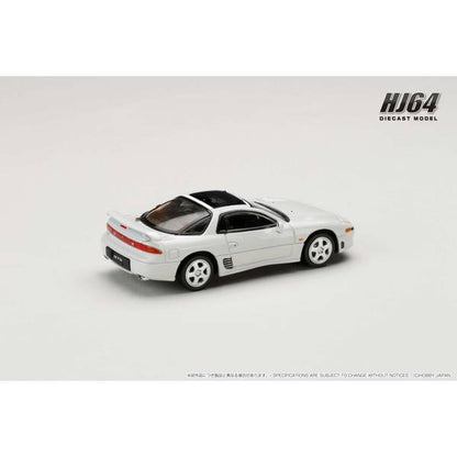 [ Back-order ] Hobby Japan HJ643065W 1:64 MITSUBISHI GTO TWINTURBO GLASS TOP MISTY WHITE PEARL Diecast model car