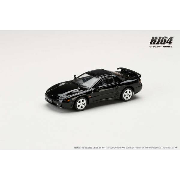 [ Back-order ] Hobby Japan HJ643065BK 1:64 MITSUBISHI GTO TWINTURBO GLASS TOP TOSCANA BLACK PEARL Diecast model car