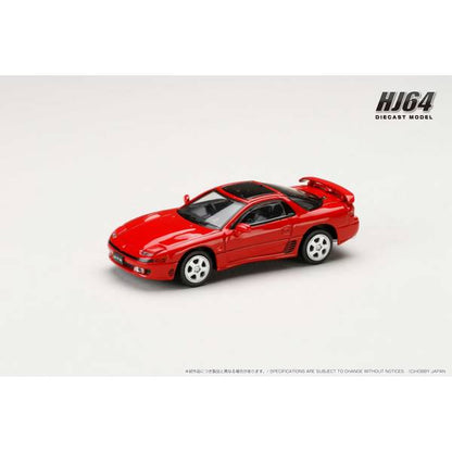 [ Back-order ] Hobby Japan HJ643065R 1:64 MITSUBISHI GTO TWINTURBO GLASS TOP PASSION RED Diecast model car