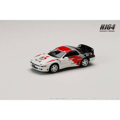 [ Back-order ] Hobby Japan HJ641065CRA 1:64 MITSUBISHI GTO TWINTURBO RALLIART WHITE Diecast model car