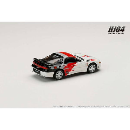 [ Back-order ] Hobby Japan HJ641065CRA 1:64 MITSUBISHI GTO TWINTURBO RALLIART WHITE Diecast model car