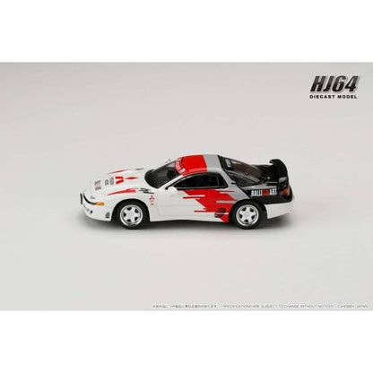 [ Back-order ] Hobby Japan HJ641065CRA 1:64 MITSUBISHI GTO TWINTURBO RALLIART WHITE Diecast model car