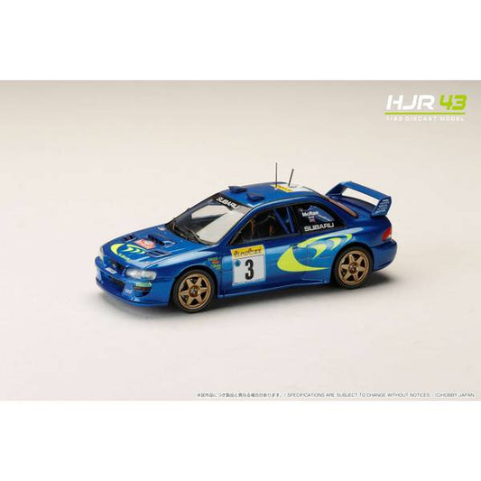 [ Back-order ] Hobby Japan HJR431003A 1:43 SUBARU IMPREZA MONTE CARLO 1998 #3 model car