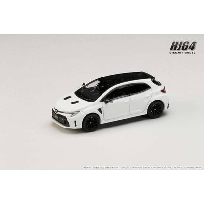 [ Back-order ] Hobby Japan HJ641067W 1:64 Toyota GR COROLLA RZ SUPER WHITE II Diecast model car