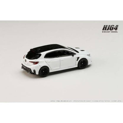 [ Back-order ] Hobby Japan HJ641067W 1:64 Toyota GR COROLLA RZ SUPER WHITE II Diecast model car