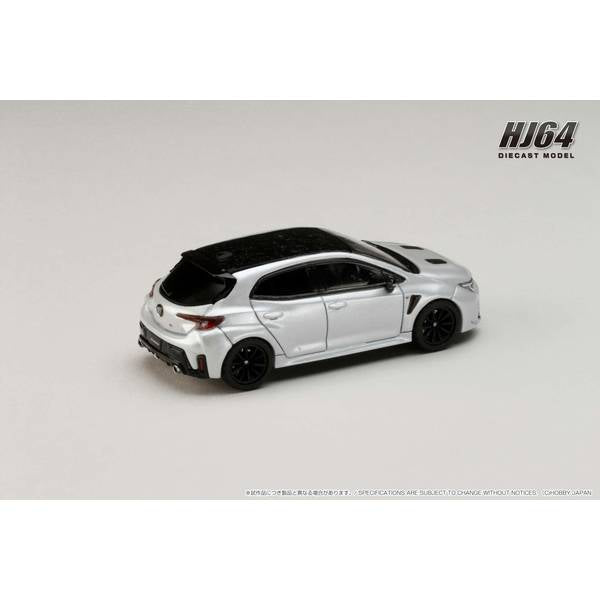 [ Back-order ] Hobby Japan HJ641067PW 1:64 Toyota GR COROLLA RZ PLATINUM WHITE PEARL MICA Diecast model car