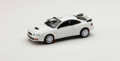 [ Back-order ] Hobby Japan HJ641064CW 1:64 Toyota CELICA GT FOUR WRC Edition ST205 Customized Version 8 Spokes Wheel SUPER WHITE II Diecast model car