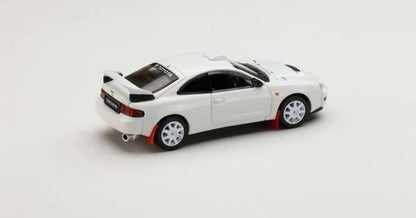 [ Back-order ] Hobby Japan HJ641064CW 1:64 Toyota CELICA GT FOUR WRC Edition ST205 Customized Version 8 Spokes Wheel SUPER WHITE II Diecast model car