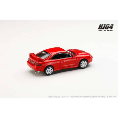 [ Back-order ] Hobby Japan HJ642064AR 1:64 Toyota CELICA GT-FOUR ST205 JDM STYLE SUPER RED IV Diecast model car