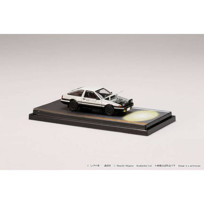 [ Back-order ] Hobby Japan HJ641052DA 1:64 Toyota SPRINTER TRUENO AE86 Initial D engine model with Keisuke Takahashi Diecast model car